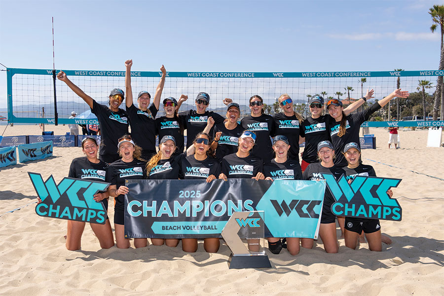 LMU Women's Beach Volleyball Team