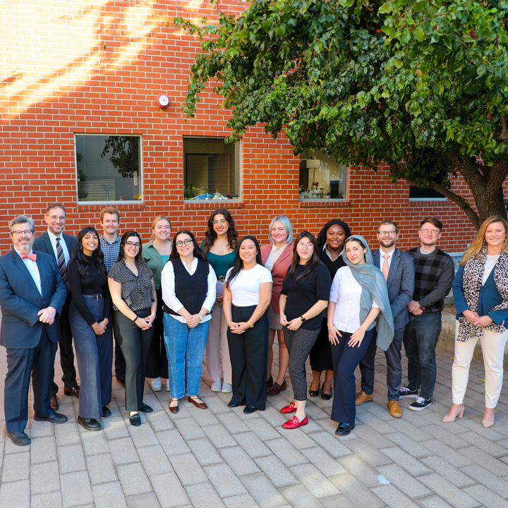The team at the Project for the Innocent, a wrongful conviction clinic at Loyola Marymount University dedicated to serving Los Angeles County.