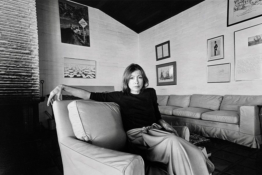 Joan Didion Portrait
