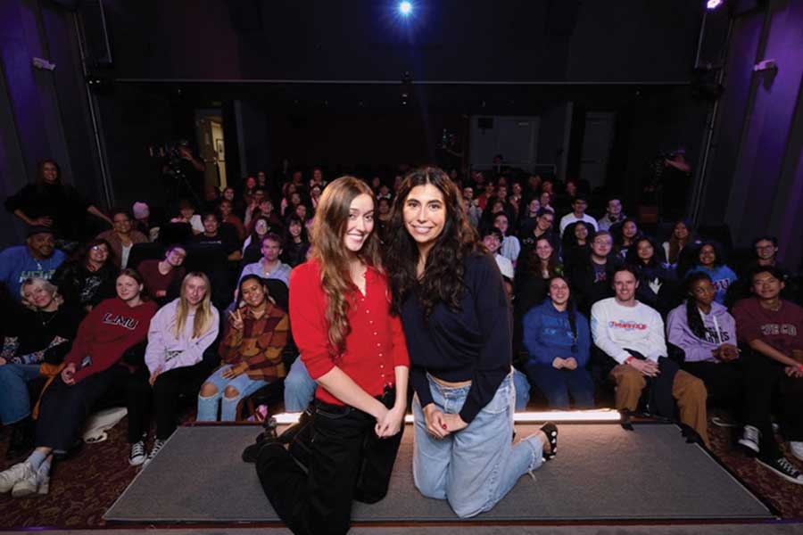 Kpop Demon Hunters Writers Hannah McMehan and Danya Jimenez at SFTV
