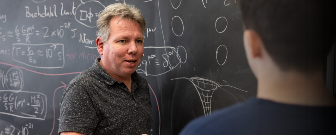 LMU professor of physics Jonas Mureika