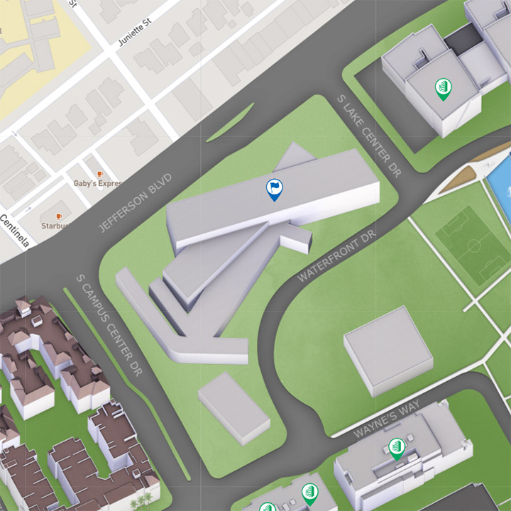 Playa Vista Campus Map Overview