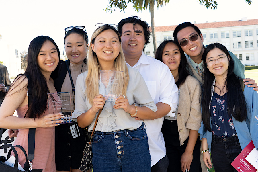 Students at the Student Academic and Student Leadership Awards